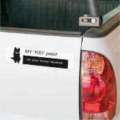 Ehrenstudent Autoaufkleber (Auf Lkw)