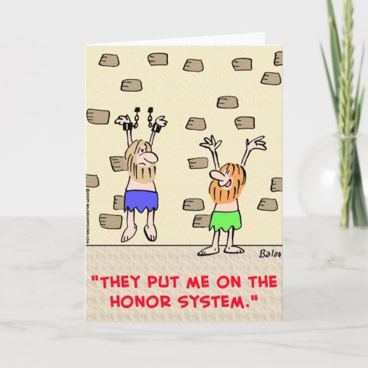 Ehrensystem der Gefangenen Karte (Vorderseite)