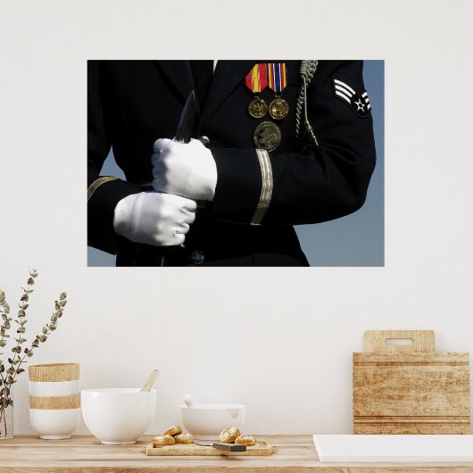 Ehrenwache der Luftwaffe Poster (Küche)