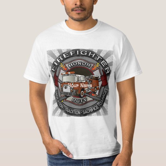 Ehrenzeichen des Feuerwehrmanns T - Shirt (Vorderseite)