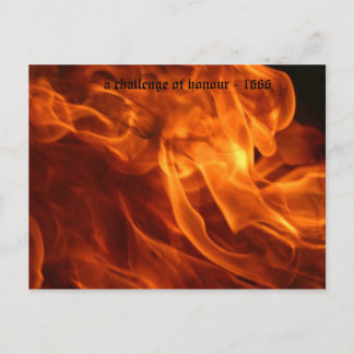 Ehrerbietung - 1666 postkarte