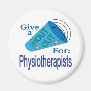 Ehrerbietung für Physiotherapeuten Magnet