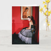 Ehrerbietung zu Josephine Bäcker Karte (Gelbe Blume)