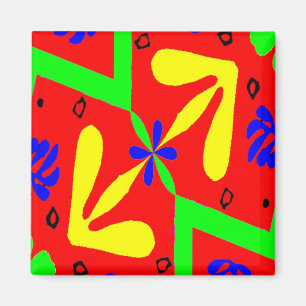 Ehrerbietung zu Matisse Entwürfen Magnet