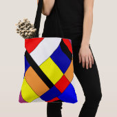 Ehrerbietung zu Mondrian Tasche (Von Nahem)