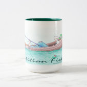 Ehrgeiz Fischin'  Zweifarbige Tasse (Mittel)