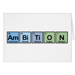 Ehrgeiz gemacht von den Elementen