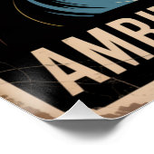 Ehrgeiz ist Sauerstoff Poster (Ecke)