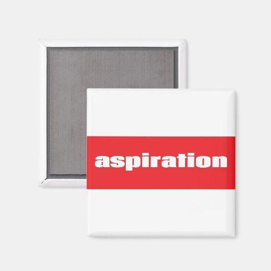 Ehrgeiz Magnet (Vorderseite/Rückseite)