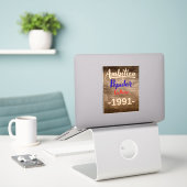 Ehrgeiz: Populärkultur Aufkleber (Laptop auf Schreibtisch)