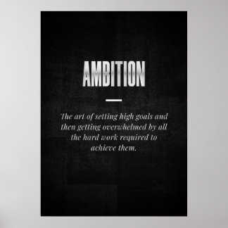 Ehrgeiz Poster