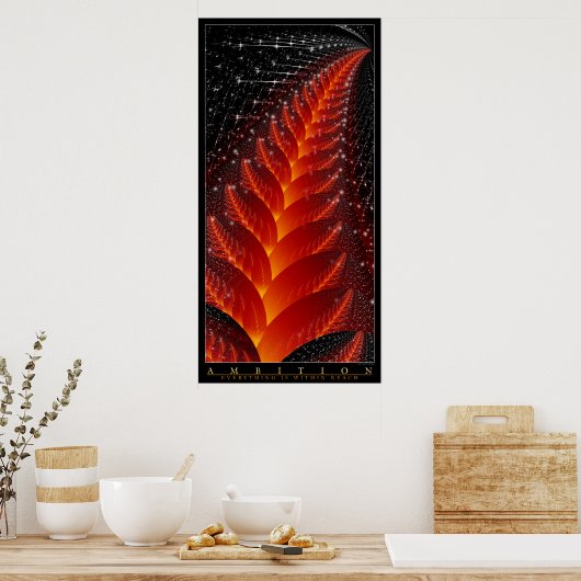 Ehrgeiz Poster (Küche)