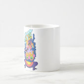 Ehrgeiziger Frosch Kaffeetasse (Mittel)