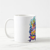 Ehrgeiziger Frosch Kaffeetasse (Links)
