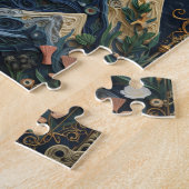 Ehrgeiziger Steinbock - Papierquilling Puzzle (Seite)