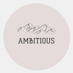 Ehrgeiziger Sticker