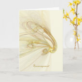 EHRGEIZIGKEITSKARTE KARTE (Gelbe Blume)