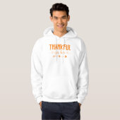 Ehrlich dankbar für sie, Erntedank Männer Hoodie (Vorne ganz)
