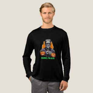 Ehrlich gesagt bin ich ein Frankensteiner Kaffee Tri-Blend Shirt