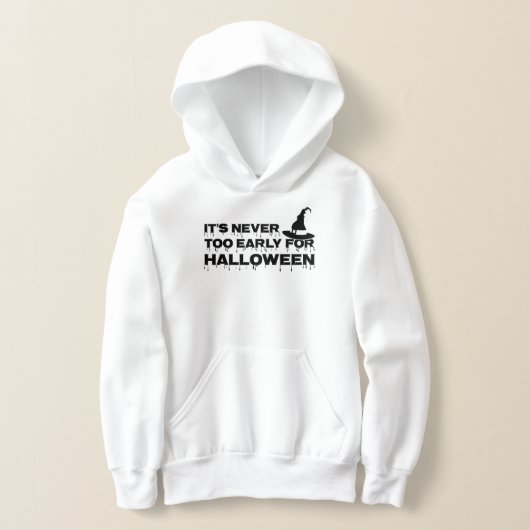 Ehrlich gesagt ist es nie zu früh für halloween Gi Hoodie (Ablage )