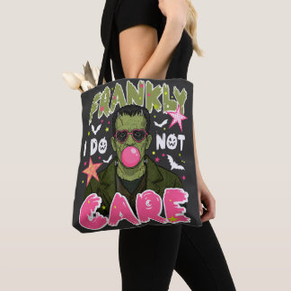 Ehrlich gesagt, ist mir Frankenstein Halloween ega Tasche