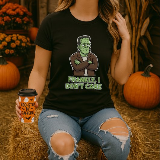Ehrlich gesagt, kümmert mich das lustige Halloween T-Shirt