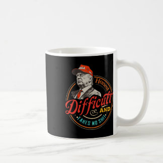 Ehrlich Schwierig Und Nimmt Kein Sh Funny Retro Vi Kaffeetasse