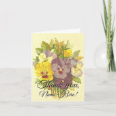 Ehrlich und klug "Danke" Dankeschön Karte (Vorderseite)