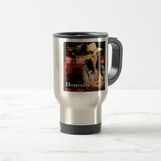 Ehrlich von Billy Kay CD Cover Travel Mugs Reisebecher (VorderseiteRechts)