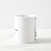 Ehrliche Liter-Tasse Kaffeetasse (Mittel)