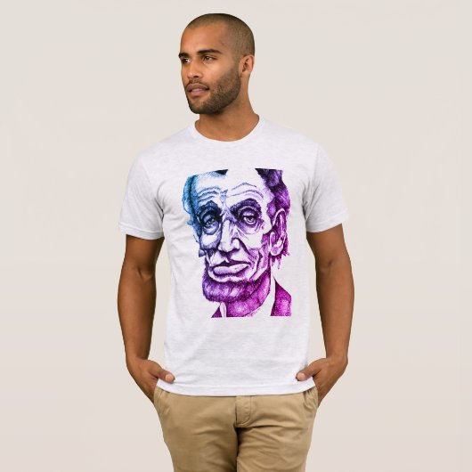 Ehrlicher Abe T-Shirt (Vorne ganz)