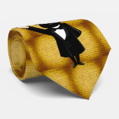 Ehrlicher Abe und seine Gettysburg-Adresse Krawatte (Gerollt)