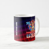 Ehrlicher Schotte aus den USA! Kaffeetasse (VorderseiteRechts)