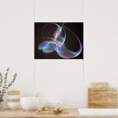 Ehrliches Fraktal Poster (Küche)