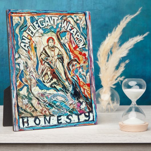 Ehrlichkeit, eine elegante Waffe für zivilisierte Fotoplatte (Seite)