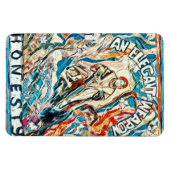 Ehrlichkeit, eine elegante Waffe Magnet (Horizontal)