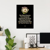 Ehrlichkeit und Integrität respektieren MXT Poster (Heimbüro)