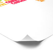 Ehrlichkeit und vertrauenswürdige Persönlichkeit e Poster (Ecke)