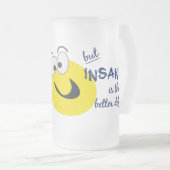 Ehrlichkeit / Wahnsinn Tasse (VorderseiteRechts)