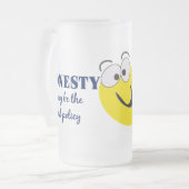 Ehrlichkeit / Wahnsinn Tasse (Vorderseite Links)