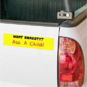 Ehrlichkeit woll einen Autoaufkleber für Kinder Ge (Auf Lkw)
