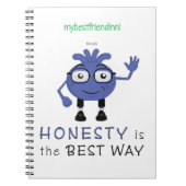 Ehrlichkeits-Notizbuch Notizblock (Vorderseite)