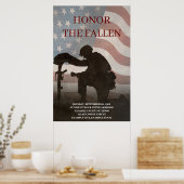 Ehrt die Gefallenen Poster (Küche)