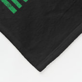 Ehrung der Vergangenheit, die die schwarze Geschic Fleecedecke (Ecke)