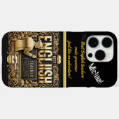 Ehrung eines bemerkenswerten Englischlehrers Case-Mate iPhone Hülle (Rückseite (Horizontal))