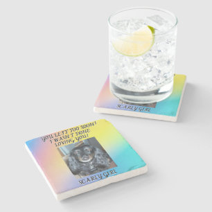 Ehrung Ihres geliebten Fotos zur Erinnerung an das Steinuntersetzer