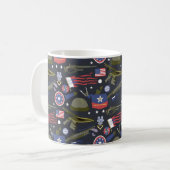Ehrung von Helden am Veteranentag Kaffeetasse (Vorderseite Links)
