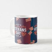 Ehrung von Helden am Veteranentag Kaffeetasse (Vorderseite Links)
