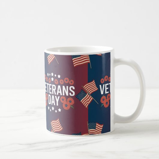 Ehrung von Helden am Veteranentag Kaffeetasse (Rechts)