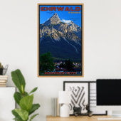 Ehrwald, Österreich Poster (Heimbüro)